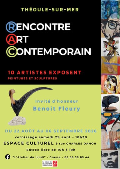 Rencontre Art Contemporain - Escale à Théoule